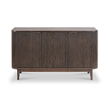 Raie Dark Brown 3 Door Sideboard from Roseland Furniture