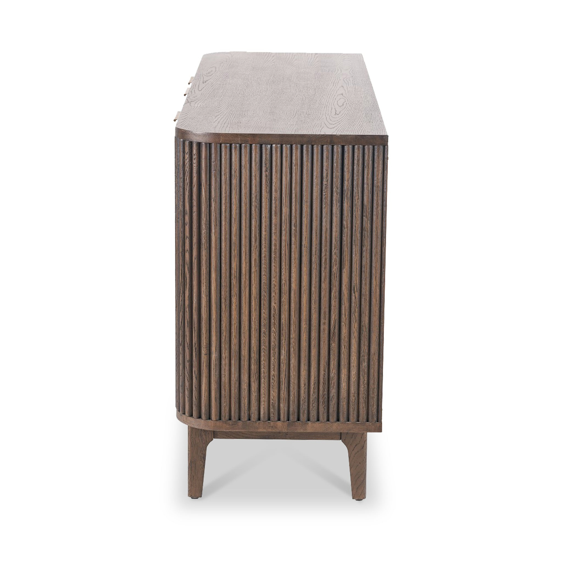 Raie Dark Brown 3 Door Sideboard from Roseland Furniture