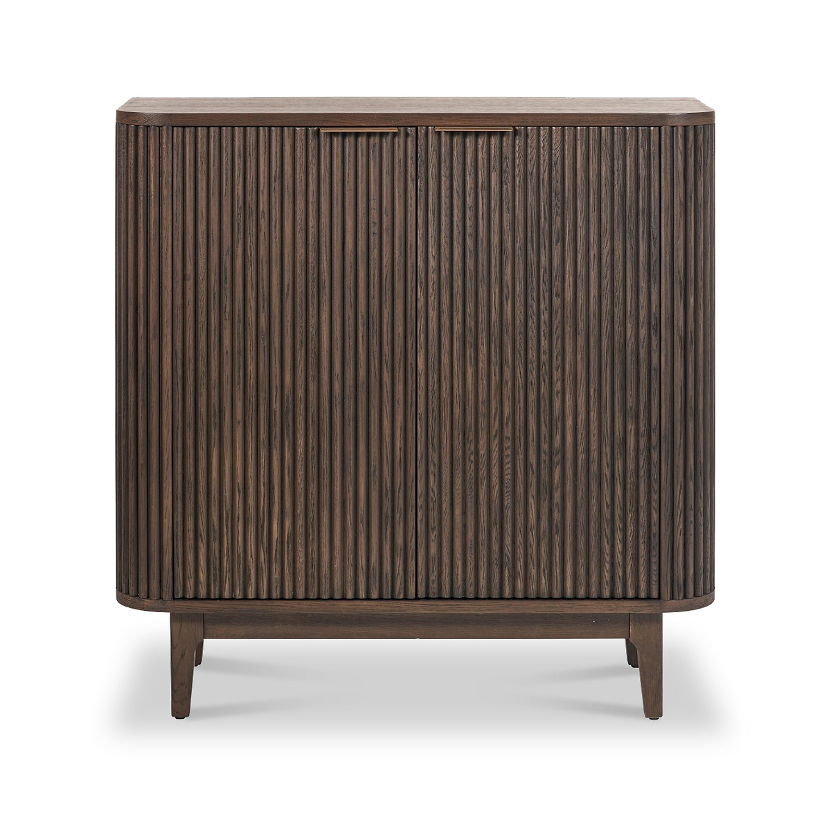 Raie Dark Brown 2 Door Bar Cabinet from Roseland Furniture