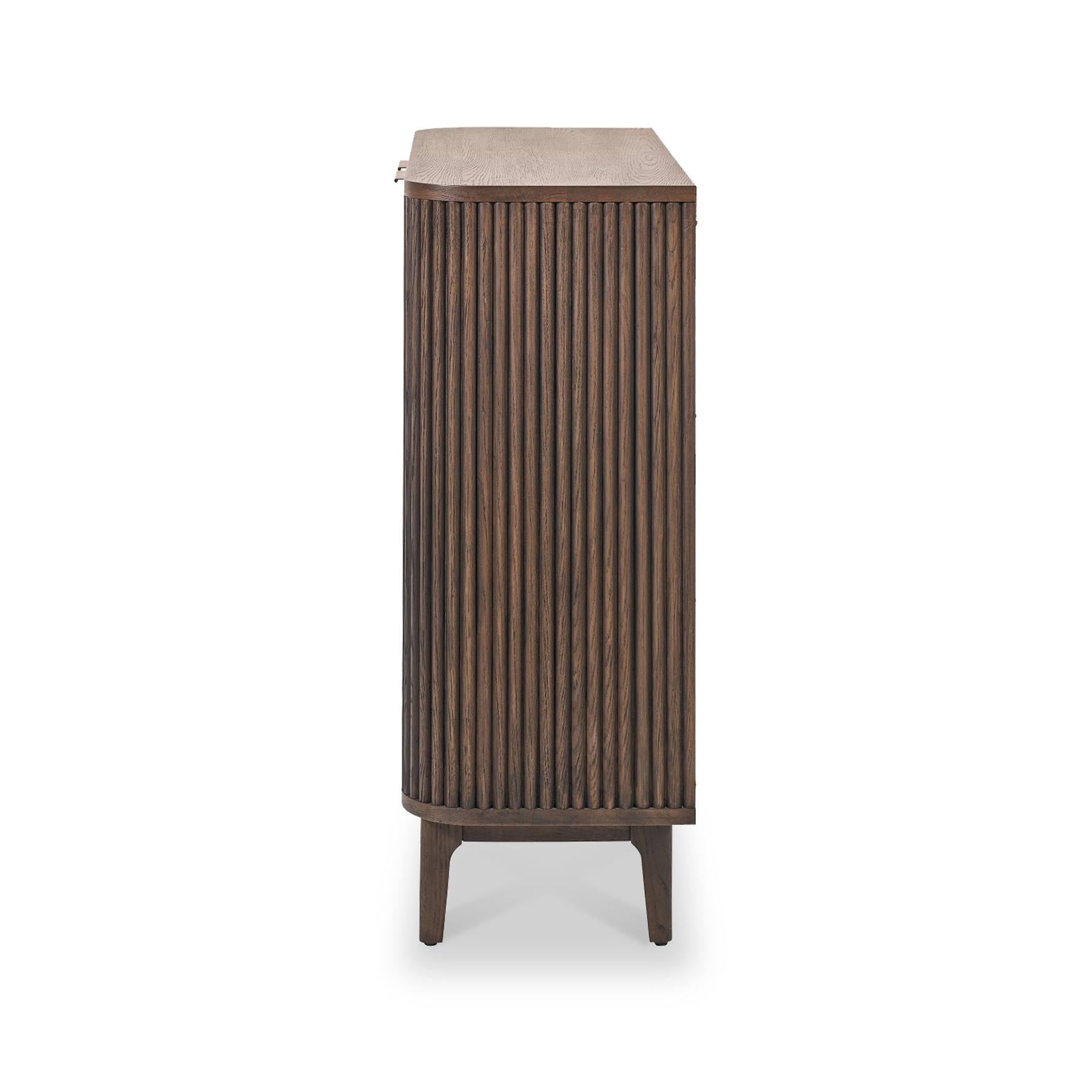 Raie Dark Brown 2 Door Bar Cabinet from Roseland Furniture