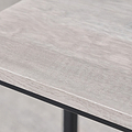 Daley Grey Oak Supper Side Table from Roseland Furniture