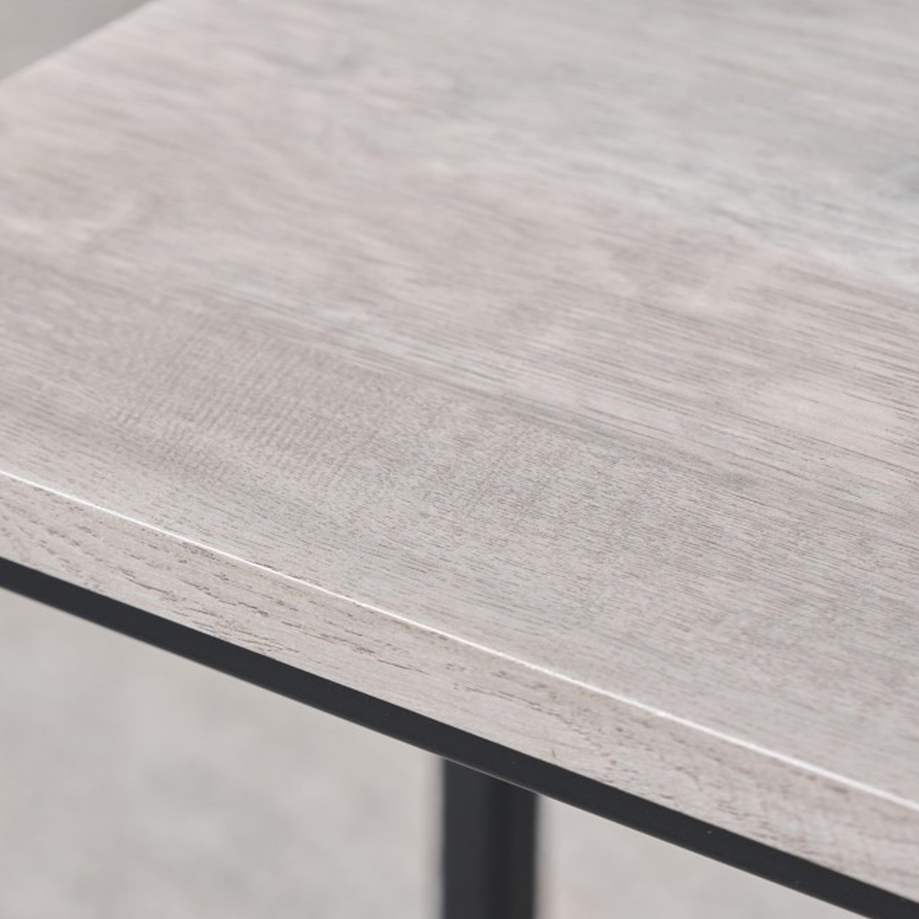Daley Grey Oak Supper Side Table from Roseland Furniture