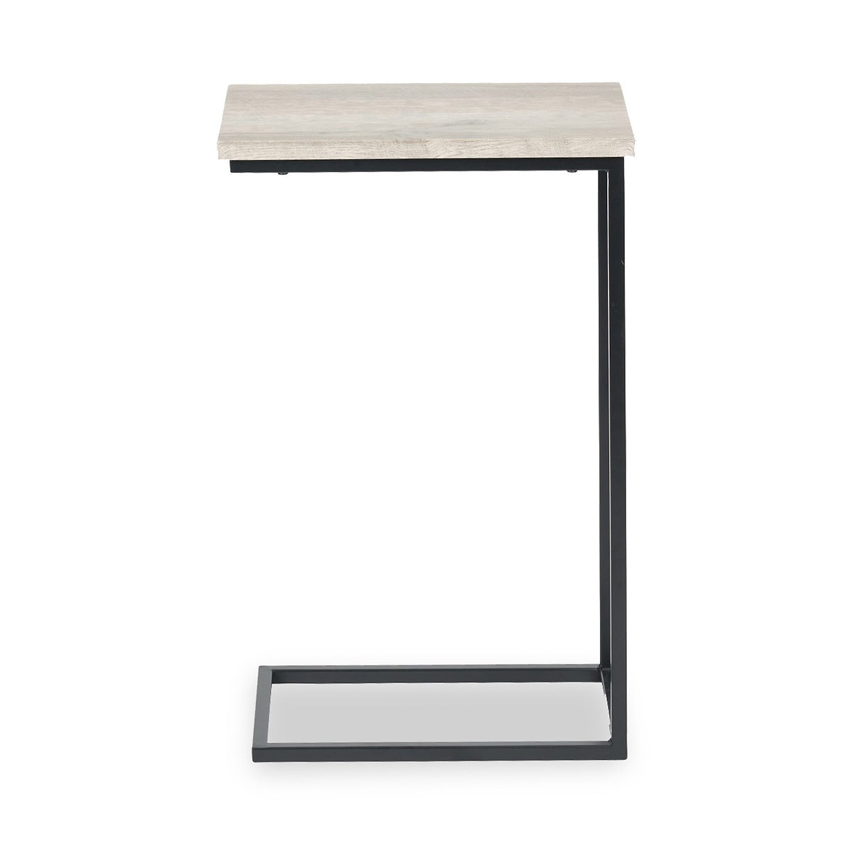 Daley Grey Oak Supper Side Table from Roseland Furniture