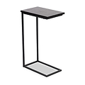 Daley Black Supper Side Table from Roseland Furniture
