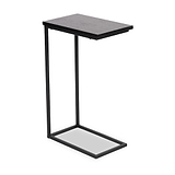 Daley Black Supper Side Table from Roseland Furniture