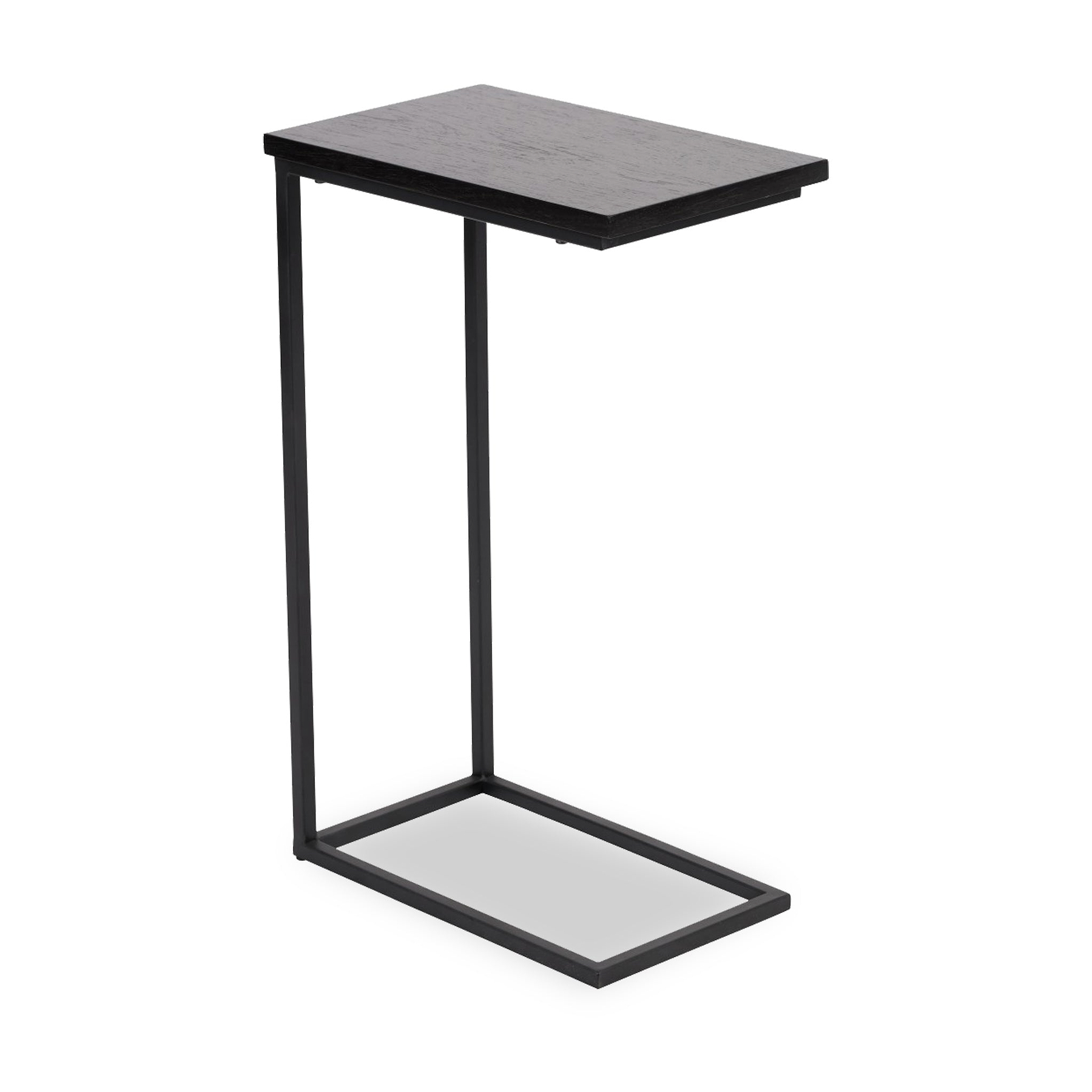 Daley Black Supper Side Table from Roseland Furniture