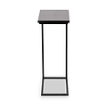 Daley Black Supper Side Table from Roseland Furniture