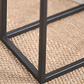 Daley Black Supper Side Table from Roseland Furniture