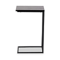 Daley Black Supper Side Table from Roseland Furniture