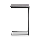 Daley Black Supper Side Table from Roseland Furniture