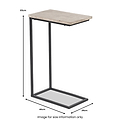 Daley Concrete Supper Side Table from Roseland Furniture