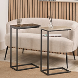 Daley Concrete Supper Side Table from Roseland Furniture