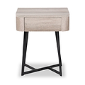 Ukiah Grey Oak 1 Drawer Unit from Roseland Furniture