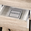 Ukiah Grey Oak 1 Drawer Unit from Roseland Furniture