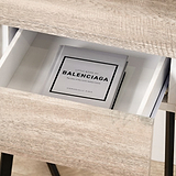 Ukiah Grey Oak 1 Drawer Unit from Roseland Furniture