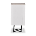 Ukiah Grey Oak 5 Drawer Tall Boy from Roseland Furniture