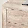Ukiah Grey Oak 5 Drawer Tall Boy from Roseland Furniture