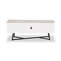Ukiah Grey Oak 2 Door Low Unit from Roseland Furniture