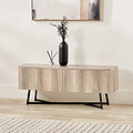 Ukiah Grey Oak 2 Door Low Unit from Roseland Furniture