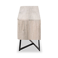 Ukiah Grey Oak 2 Door Low Unit from Roseland Furniture