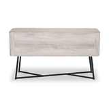 Ukiah Grey Oak 2 Door 2 Drawer Sideboard from Roseland Furniture