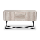 Ukiah Grey Oak 2 Door 2 Drawer Sideboard from Roseland Furniture