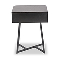 Ukiah Black Ash 1 Drawer Unit from Roseland Furniture