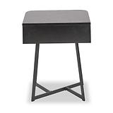 Ukiah Black Ash 1 Drawer Unit from Roseland Furniture