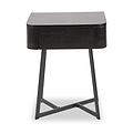Ukiah Black Ash 1 Drawer Unit from Roseland Furniture