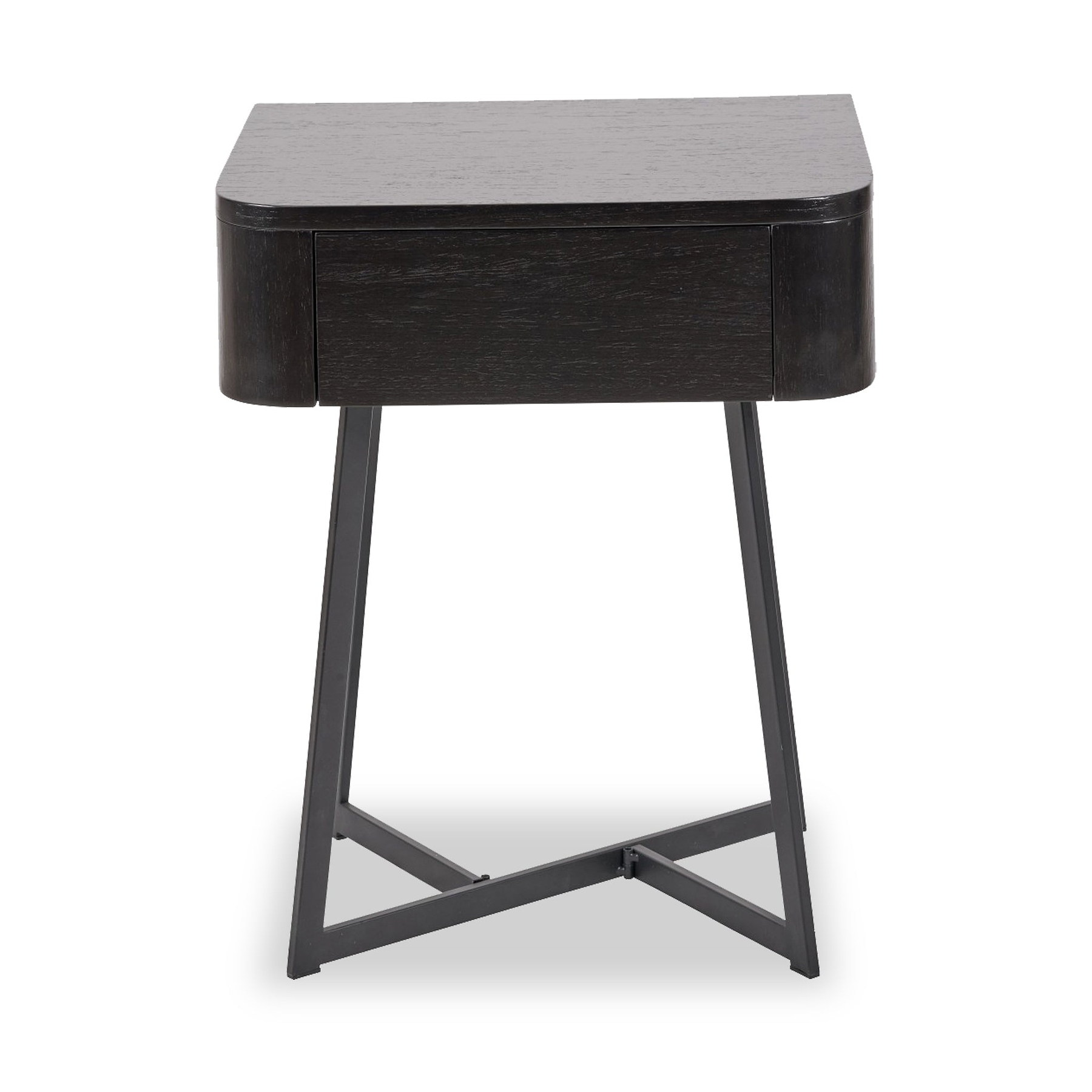 Ukiah Black Ash 1 Drawer Unit from Roseland Furniture