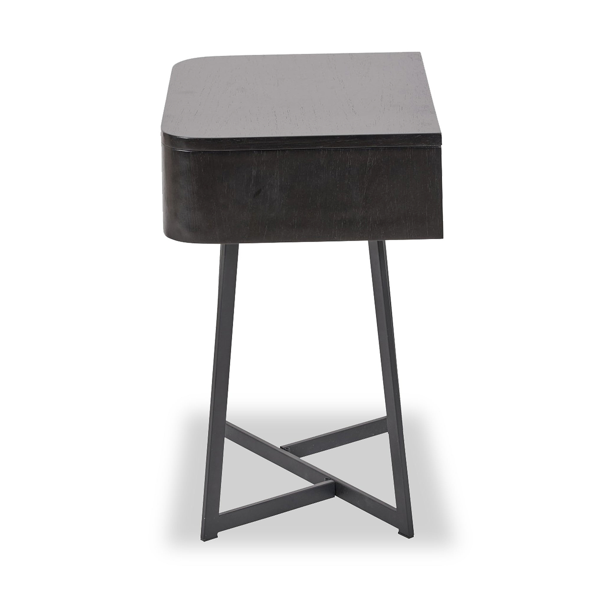 Ukiah Black Ash 1 Drawer Unit from Roseland Furniture