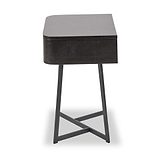 Ukiah Black Ash 1 Drawer Unit from Roseland Furniture