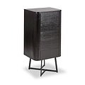 Ukiah Black Ash Tallboy from Roseland Furniture