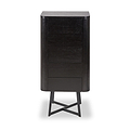 Ukiah Black Ash Tallboy from Roseland Furniture