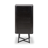 Ukiah Black Ash Tallboy from Roseland Furniture