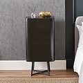 Ukiah Black Ash Tallboy from Roseland Furniture