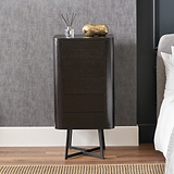 Ukiah Black Ash Tallboy from Roseland Furniture