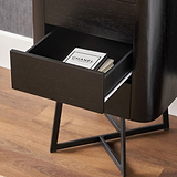 Ukiah Black Ash Tallboy from Roseland Furniture