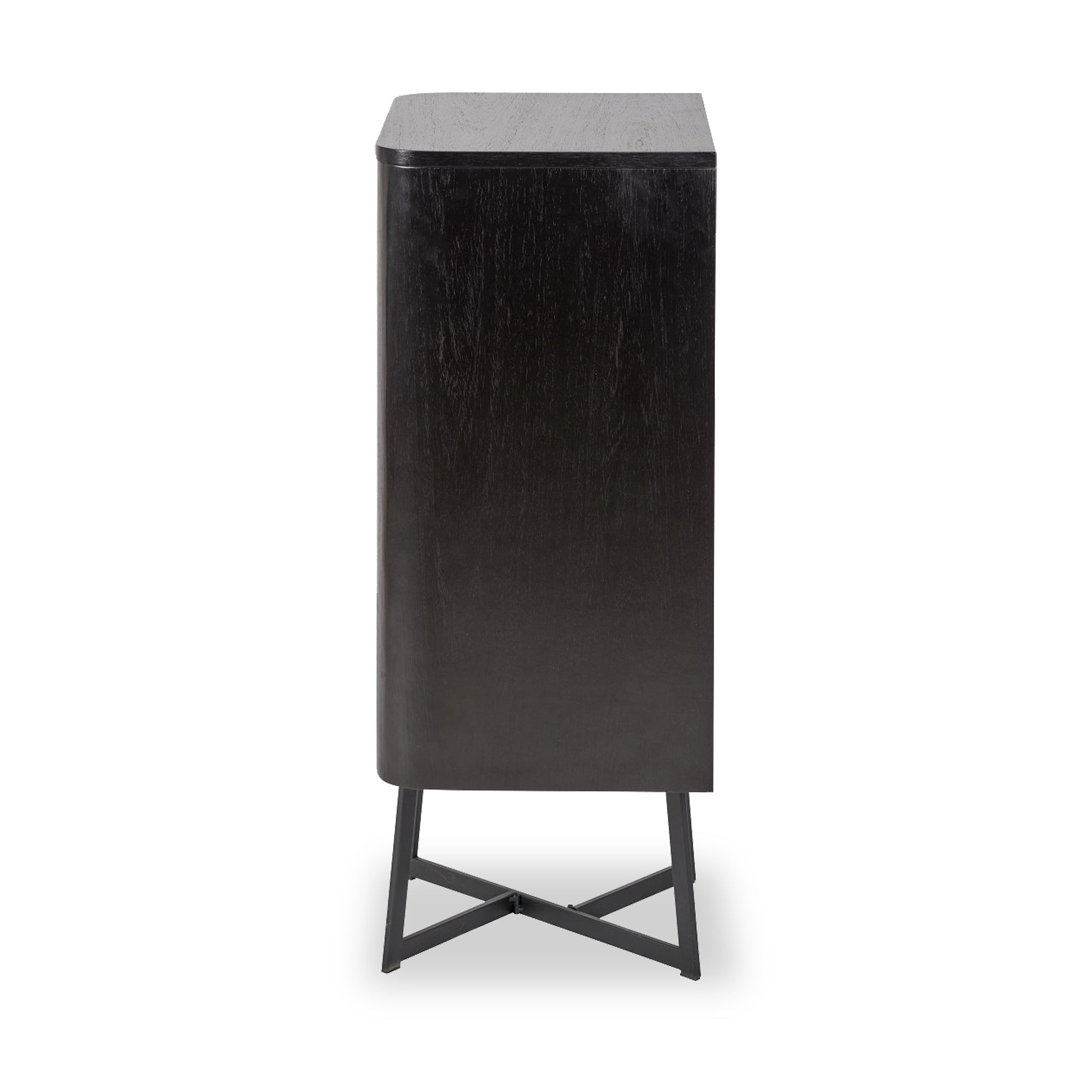 Ukiah Black Ash Tallboy from Roseland Furniture