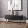 Ukiah Black Ash 2 Door Low Unit from Roseland Furniture