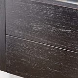 Ukiah Black Ash 2 Door Low Unit from Roseland Furniture