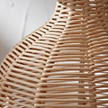 Caswell Natural Rattan Cloche Table Lamp from Roseland Furniture
