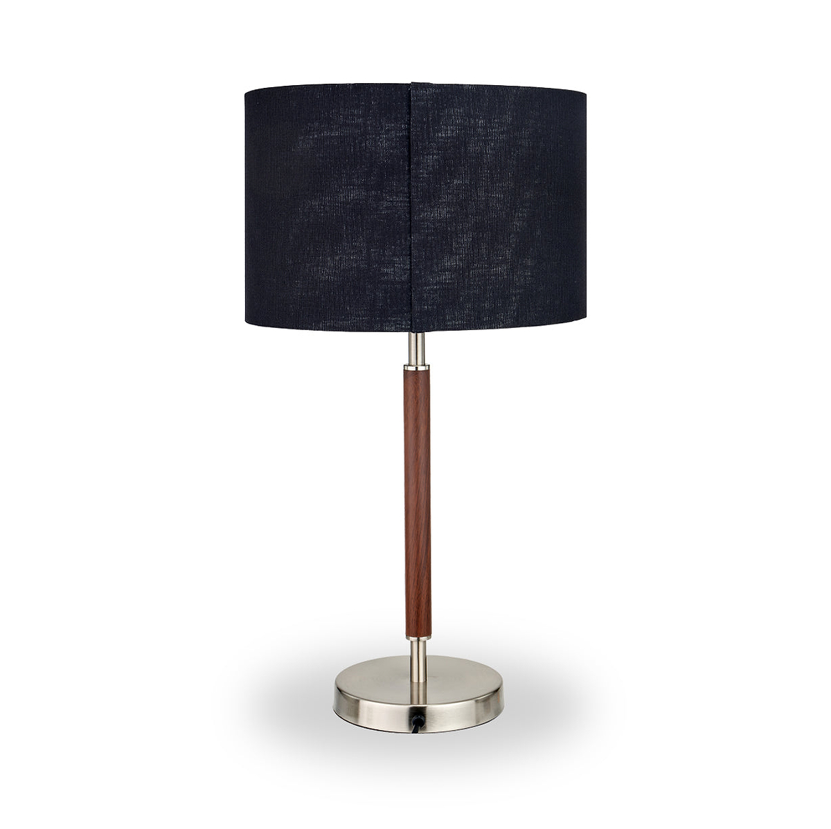 Gianni Brushed Silver Table Lamp from Roseland Furniture