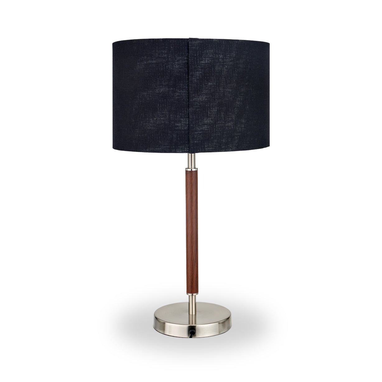 Gianni Brushed Silver Table Lamp from Roseland Furniture