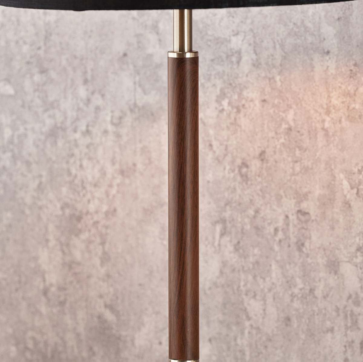 Gianni Brushed Silver Table Lamp from Roseland Furniture