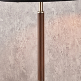 Gianni Brushed Silver Table Lamp from Roseland Furniture
