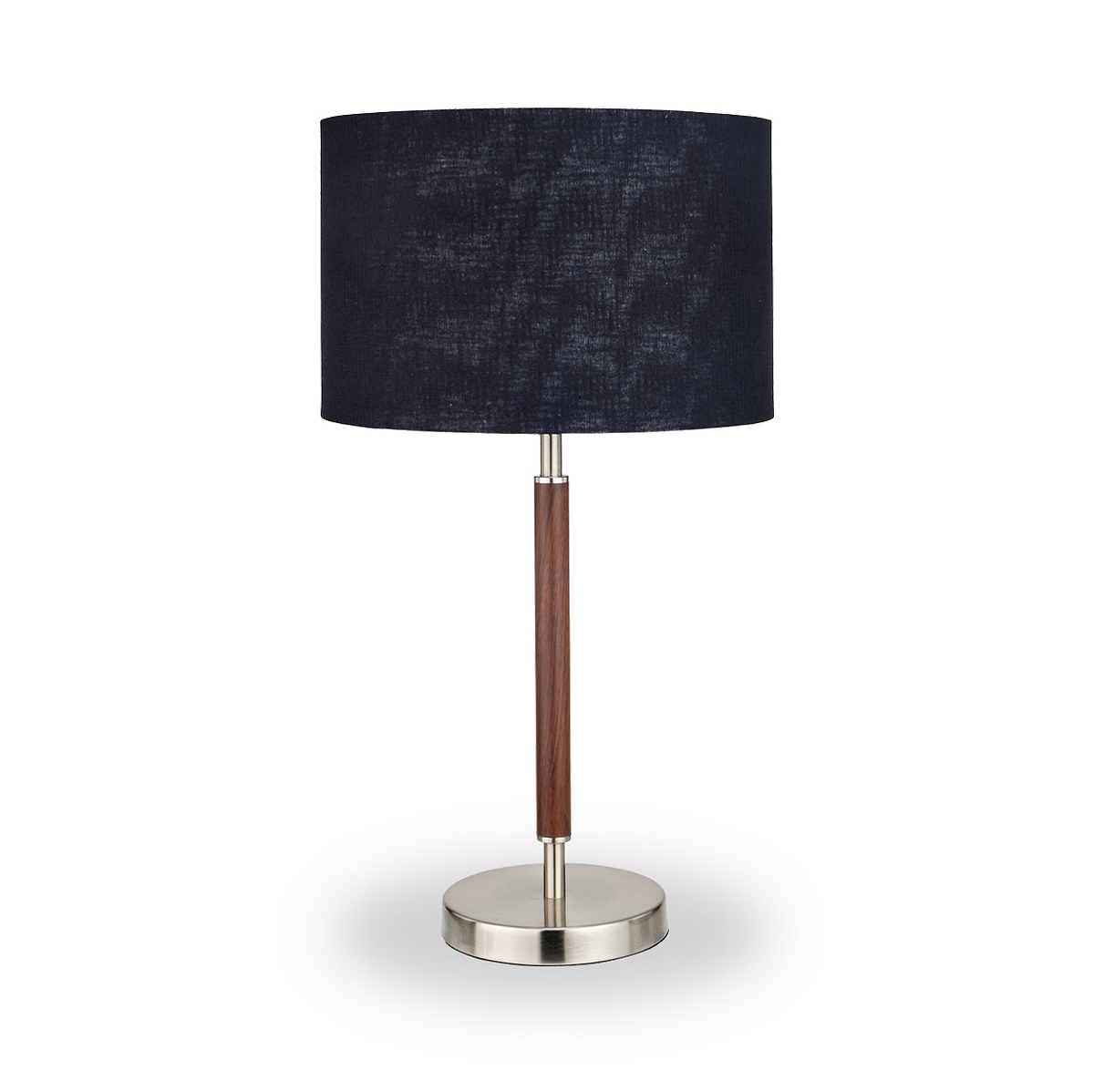 Gianni Brushed Silver Table Lamp from Roseland Furniture