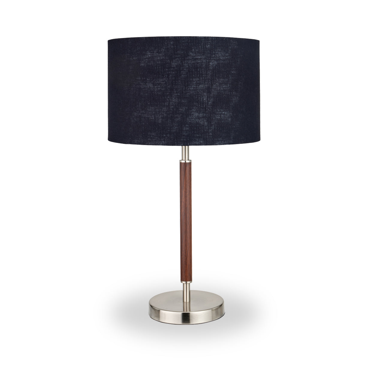 Gianni Brushed Silver Table Lamp from Roseland Furniture