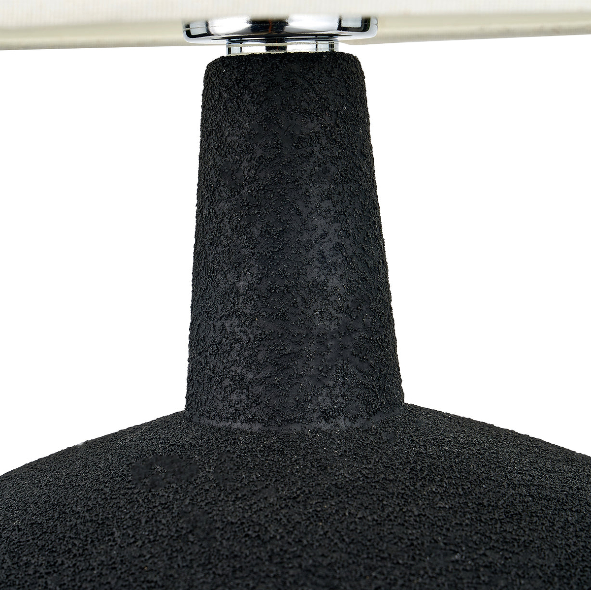 Elio Ceramic Table Lamp Black from Roseland Furniture