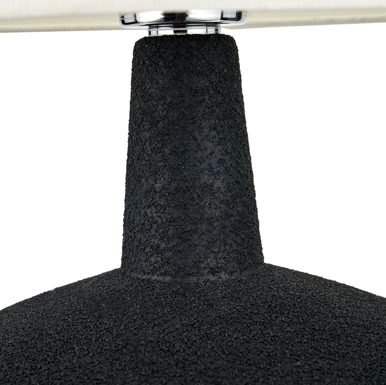 Elio Ceramic Table Lamp Black from Roseland Furniture